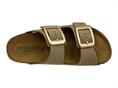 grunland cb0076 kaki ciabatta donna doppia fascia