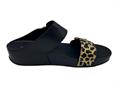 grunland ci3124 nero ciabatta donna zeppa media