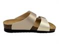 grunland cb1812 sabbia ciabatta donna doppia fascia