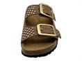 grunland cb7832 taupe ciabatta donna doppia fascia