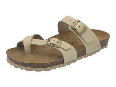grunland cb6050 panna ciabatta donna infradito