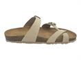 grunland cb6050 panna ciabatta donna infradito