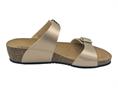 grunland cb3043 sabbia ciabatta donna doppia fascia