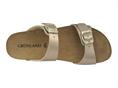 grunland cb3043 sabbia ciabatta donna doppia fascia