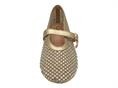 gold&gold gd398 oro ballerina tessuto swaroski donna