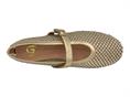 gold&gold gd398 oro ballerina tessuto swaroski donna