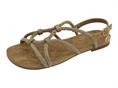 gold&gold gk232 oro sandalo  donna swaroski