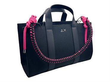 sun68 y36202 nero borsa tessuto