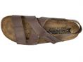 mephisto nadek dark brown sandalo uomo pelle velcro