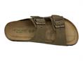 grunland cb7005 oliva ciabatta doppia fascia uomo