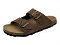 grunland cb7005 testa di moro ciabatta 2 fasce uomo