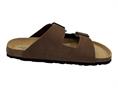 grunland cb7005 testa di moro ciabatta 2 fasce uomo