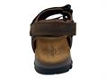 grunland sa2619 t moro sandalo sportivo  pelle  uomo