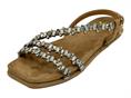 gold&gold fa09 beige sandalo gioiello  donna