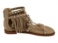 gold&gold gd471 beige sandalo  donna