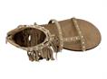 gold&gold gd471 beige sandalo  donna