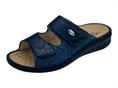  ce0256 blu ciabatta donna plantare estraibile