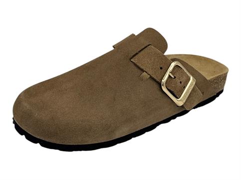 grunland cb2609 tortora sabot donna nabuk