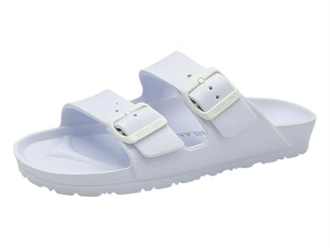 grunland ci2612 bianco ciabatta donna gomma doccia