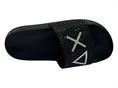 sun68 x36211 nero ciabatta  donna