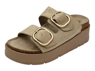 gold&gold gw412 sabbia ciabatta fascia  donna
