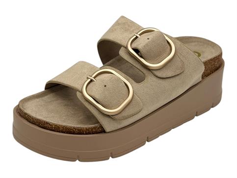 gold&gold gw412 sabbia ciabatta fascia  donna