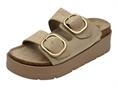 gold&gold gw412 sabbia ciabatta fascia  donna
