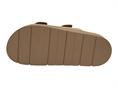gold&gold gw412 miele ciabatta donna due fasce
