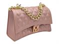 marc ellis flat rhombus rosa borsa pvc tracolla