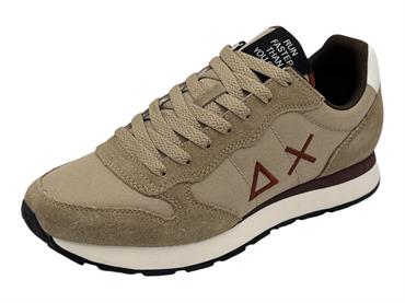 sun68 z46101 beige sneakers tessuto  uomo