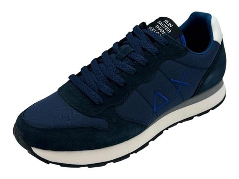 sun68 z46101 blu sneakers tessuto uomo