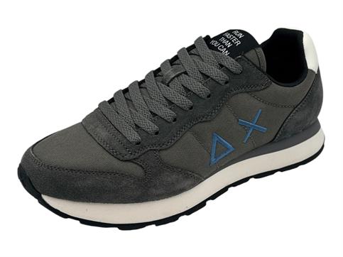 sun68 z46101 grigio sneakers tessuto  uomo