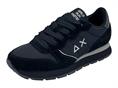 sun68 z46202 nero sneakers tessuto  donna