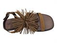 inuovo e35019 tabacco sandalo camoscio donna