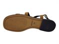 inuovo e35019 tabacco sandalo camoscio donna