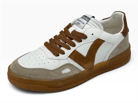 victoria 1257125 bianco sneakers pelle camoscio uomo