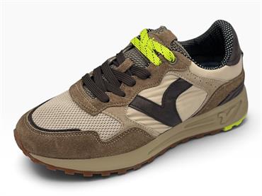 victoria 8814102 crema sneakers uomo tela camoscio