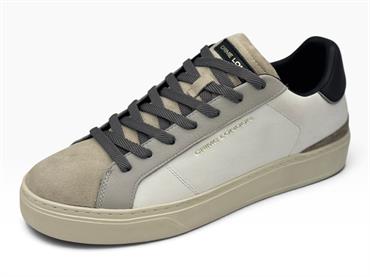 crime london 11703aa8 panna sneakers pelle uomo
