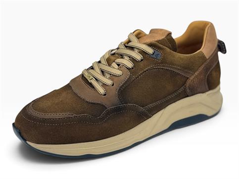 ambitious 14303 tabacco sneakers camoscio uomo