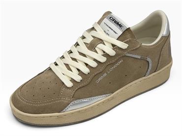 crime london 23203aa9 beige sneakers camoscio donna