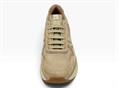 janet j-1072 beige sneakers camoscio platform donna