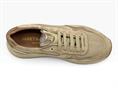 janet j-1072 beige sneakers camoscio platform donna