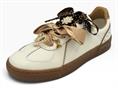 gio+ blue1030 latte sneakers pelle  donna