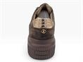 janet j-1016 testa di moro sneakers camoscio donna