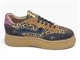janet j-1050 testa di moro sneakers leopardato donna