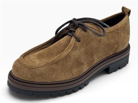 francesco brunelli ao6116 marrone nabuk scarpa donna