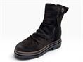 mjus l97214 testa di moro tronchetto camoscio donna