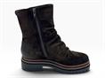 mjus l97214 testa di moro tronchetto camoscio donna