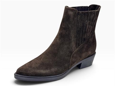 mjus l89201 testa di moro tronchetto camoscio donna