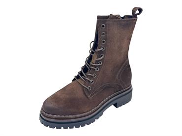 mjus l97218 marrone anfibio camoscio donna